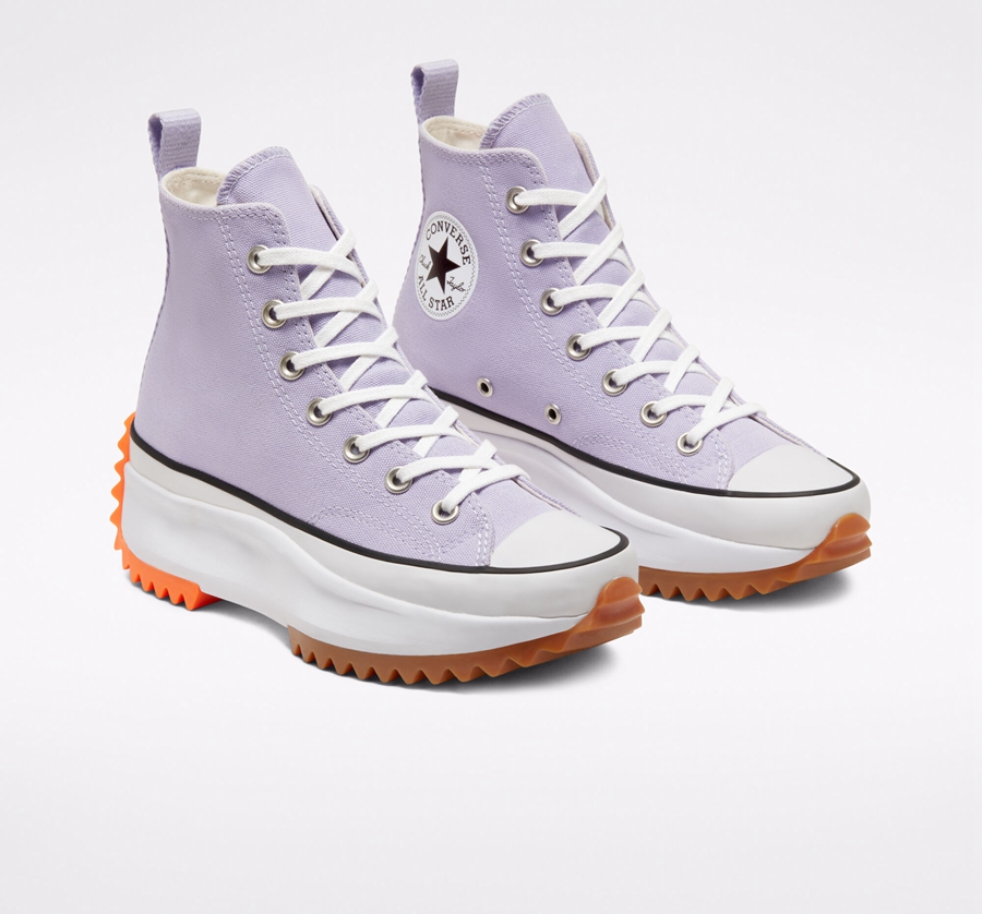 Lavender Converse Sunblocked Run Star Hike | A96542E