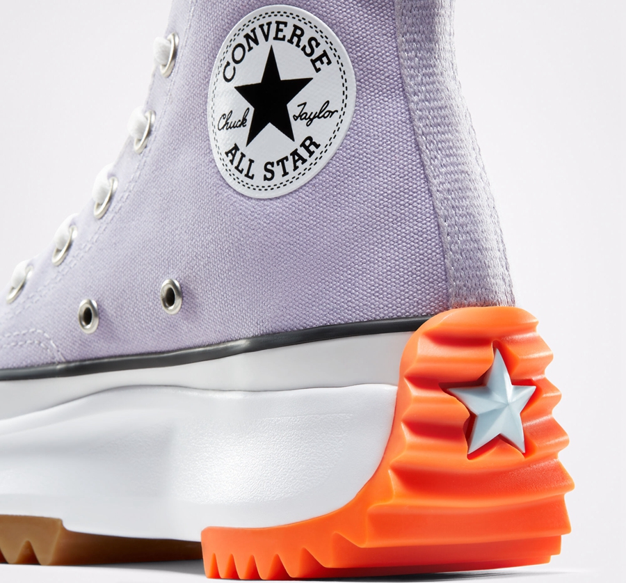 Lavender Converse Sunblocked Run Star Hike | A96542E