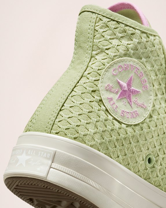 Light Green Converse Chuck 70 Summer Jaquard High Top | A74226L