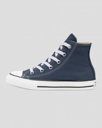 Navy Converse Chuck Taylor All Star Classic High Top | A34795E