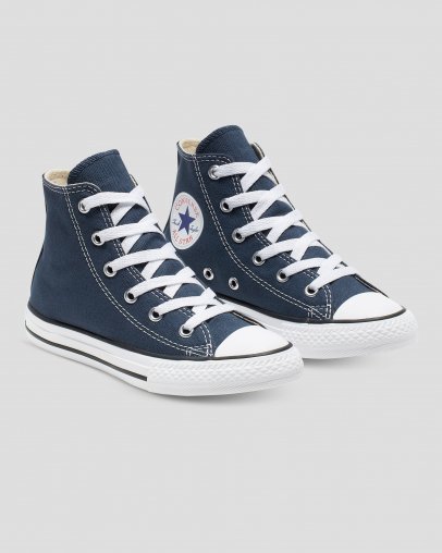 Navy Converse Chuck Taylor All Star Classic High Top | A34795E