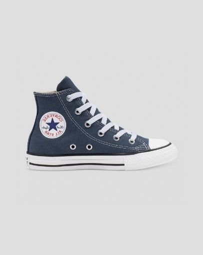 Navy Converse Chuck Taylor All Star Classic High Top | A34795E