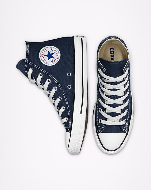 Navy Converse Chuck Taylor All Star Classic High Top | A59662A