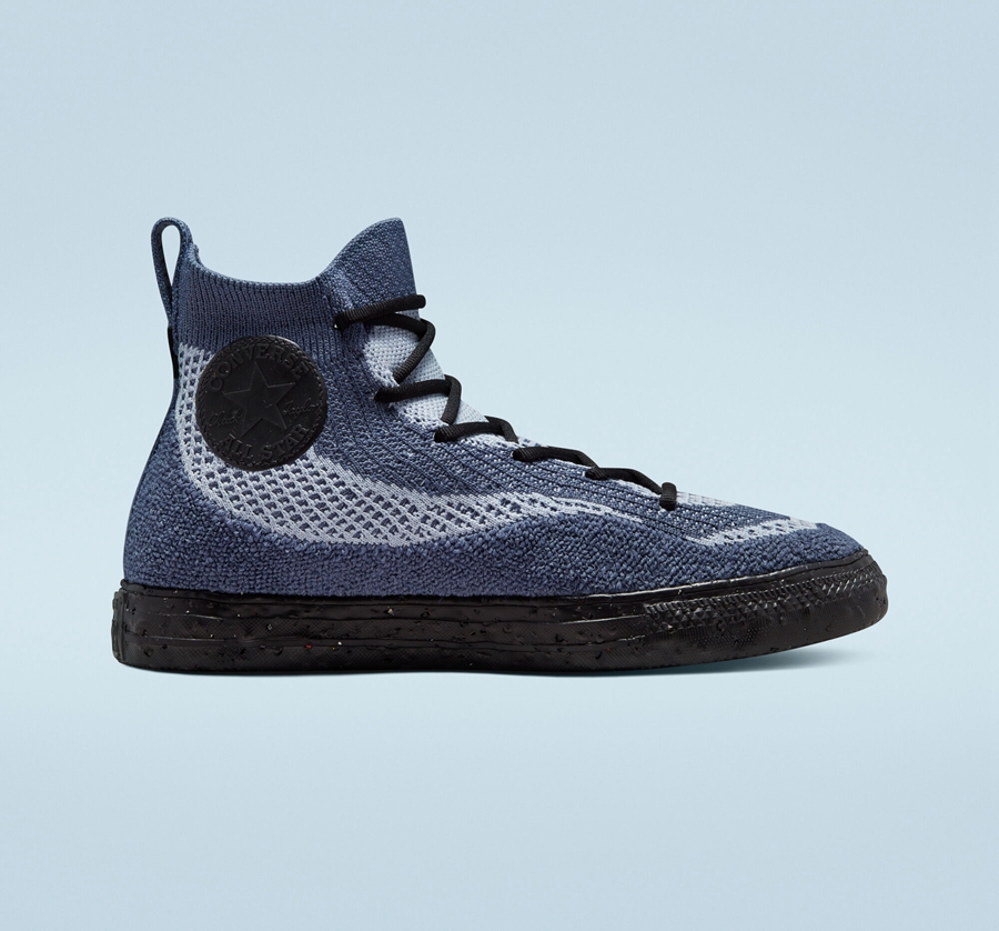 Navy Converse Chuck Taylor All Star Crater Renew Knit | A38925D