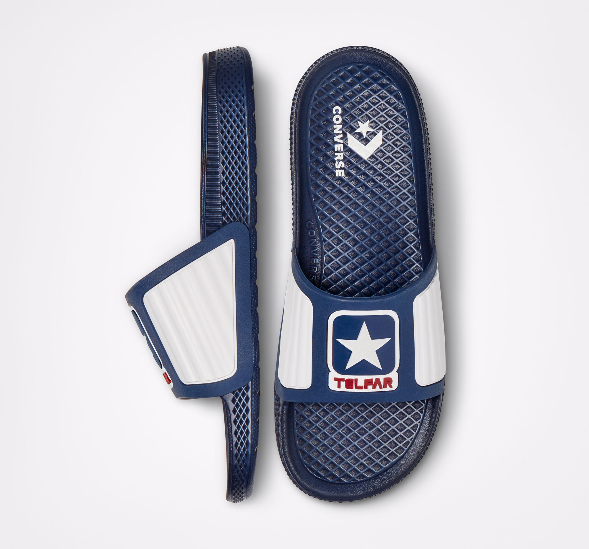 Navy Converse x TELFAR All Star Slide | A30765E