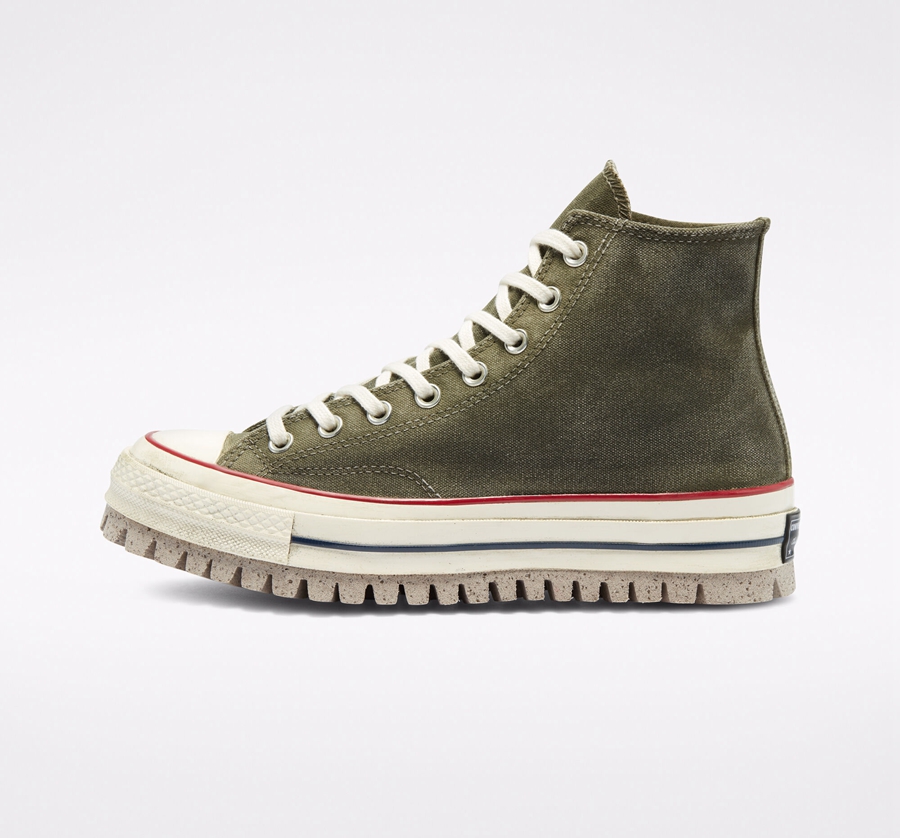 Olive Converse Chuck 70 Trek Smoke In | A31946J