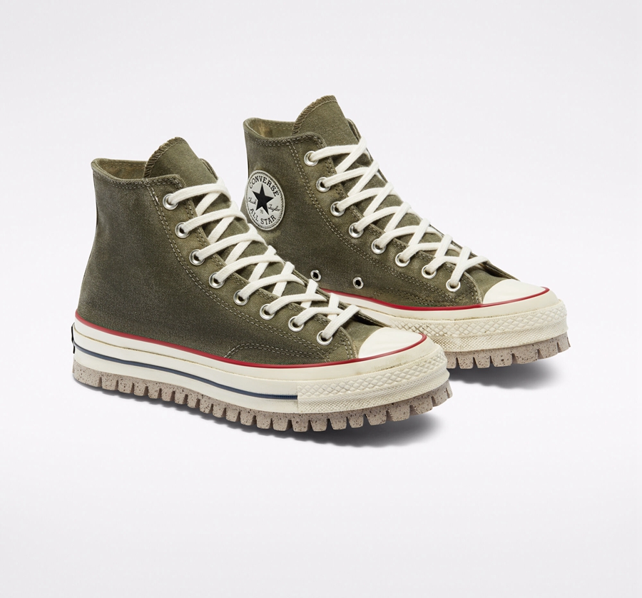 Olive Converse Chuck 70 Trek Smoke In | A31946J