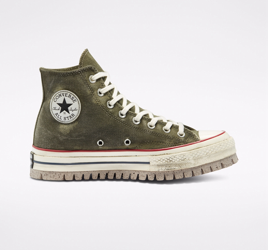 Olive Converse Chuck 70 Trek Smoke In | A31946J