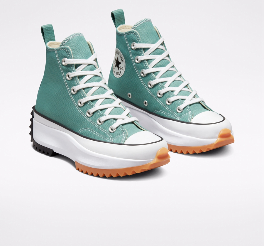 Turquoise Converse Run Star Hike Platform Seasonal Color | A18387B