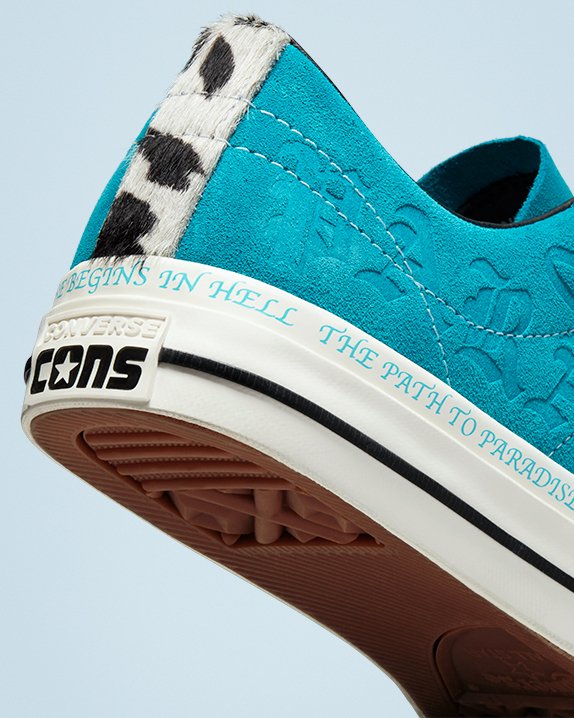 Turquoise Converse Sean Pablo One Star Pro Low Top | A18606S