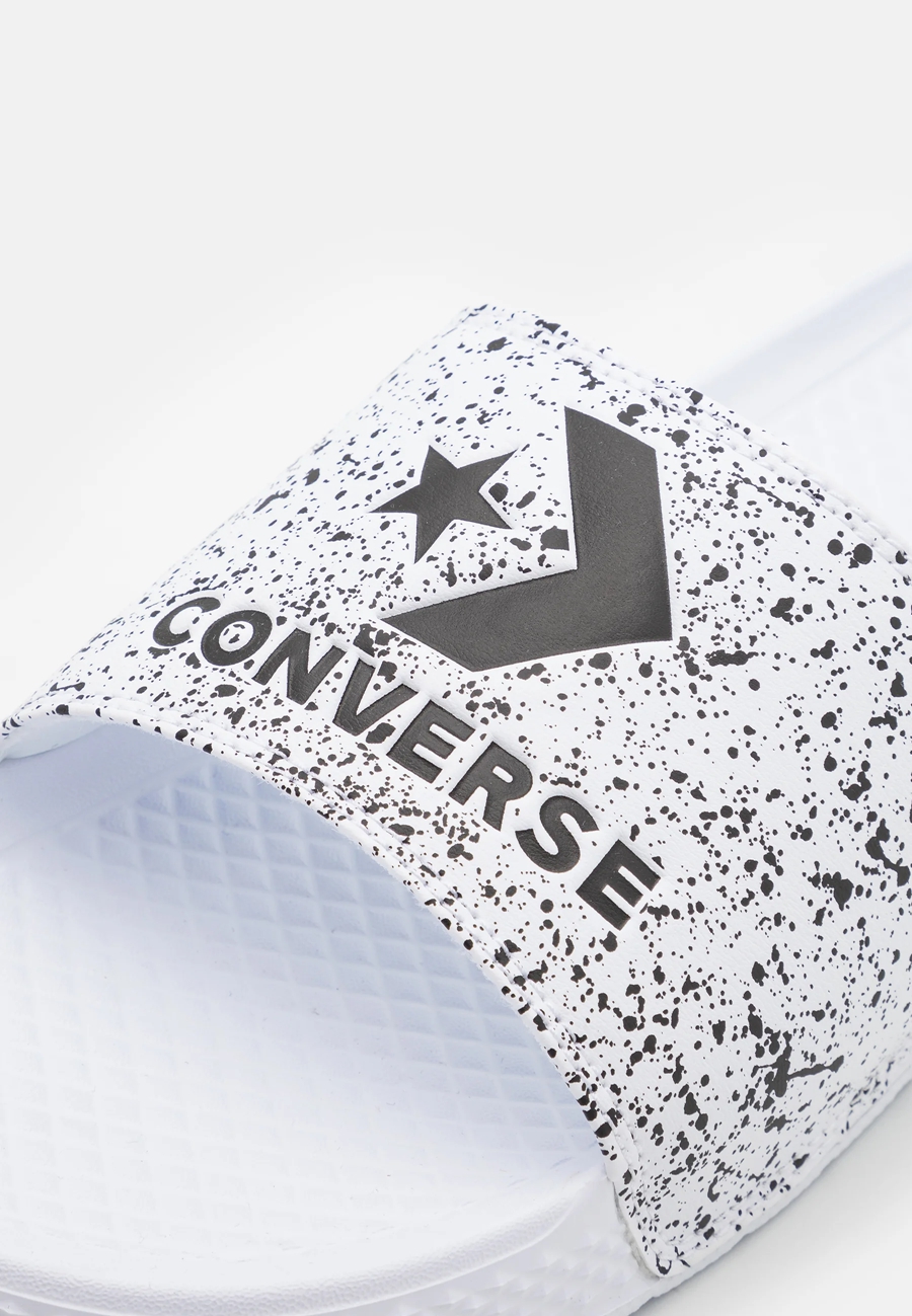 White Converse All Star Slide Archive Paint Splatter | A00168Z