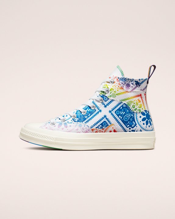 White Converse Chuck 70 Pride High Top | A65245C