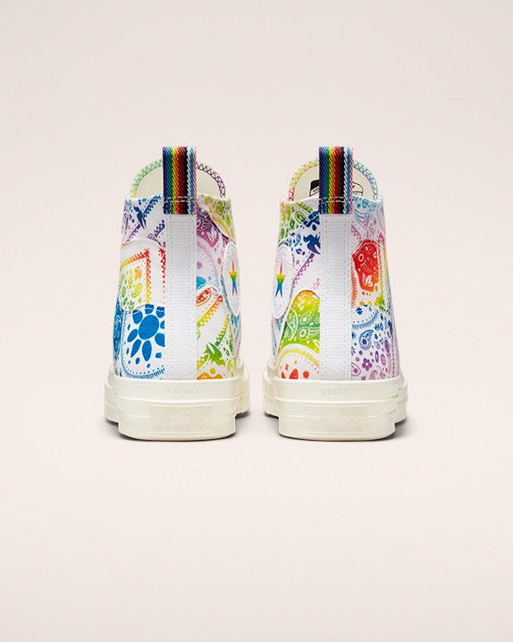 White Converse Chuck 70 Pride High Top | A65245C