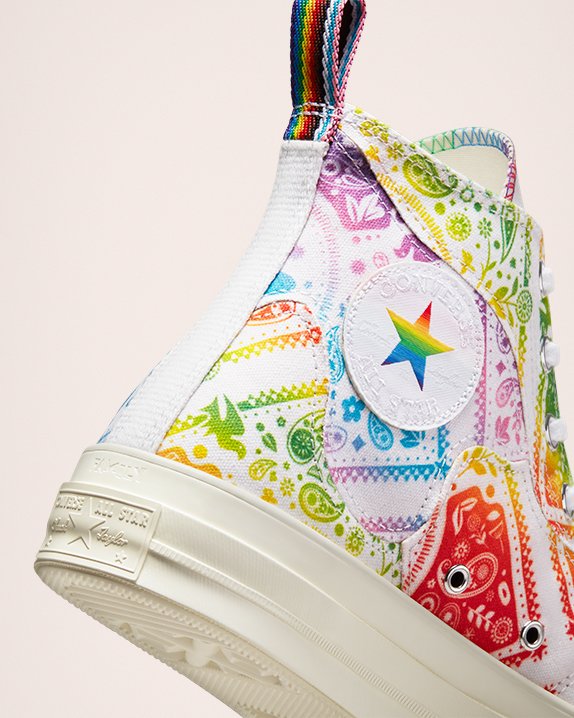 White Converse Chuck 70 Pride High Top | A65245C