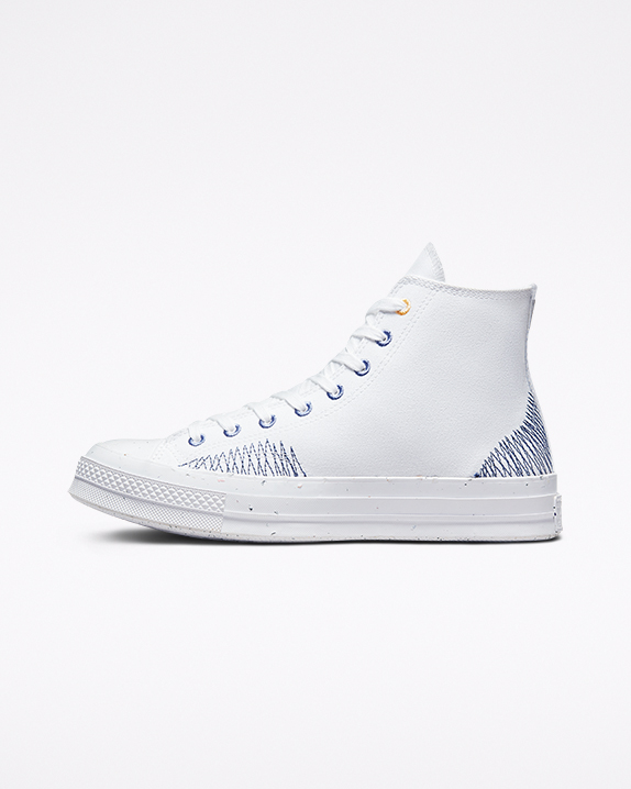 White Converse Chuck 70 Renew Redux High Top | A91284J