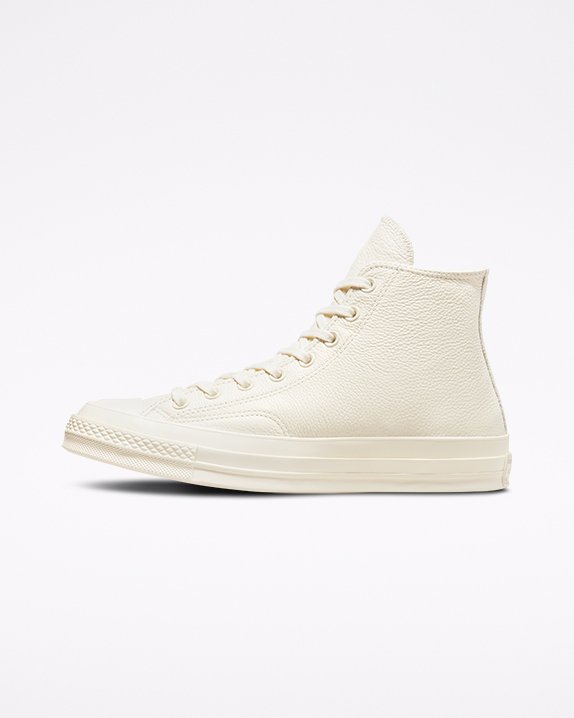 White Converse Chuck 70 Tonal Leather High Top | A42179S