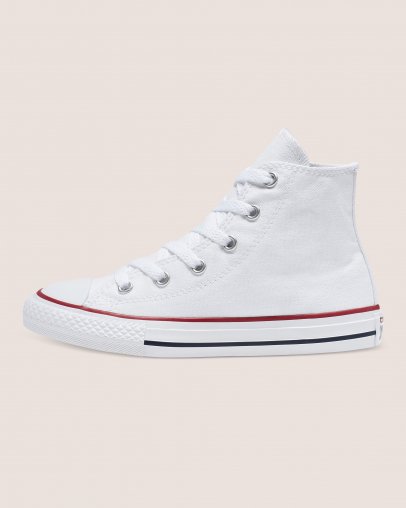 White Converse Chuck Taylor All Star Classic High Top Optical | A13267Q