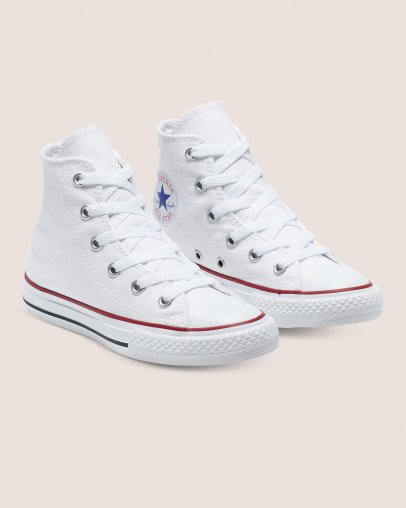 White Converse Chuck Taylor All Star Classic High Top Optical | A13267Q