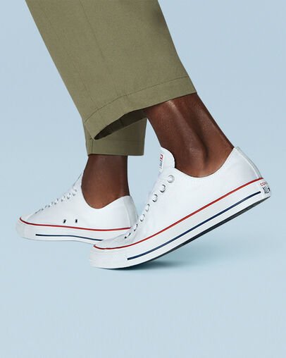 White Converse Chuck Taylor All Star Classic Low Top | A19070K