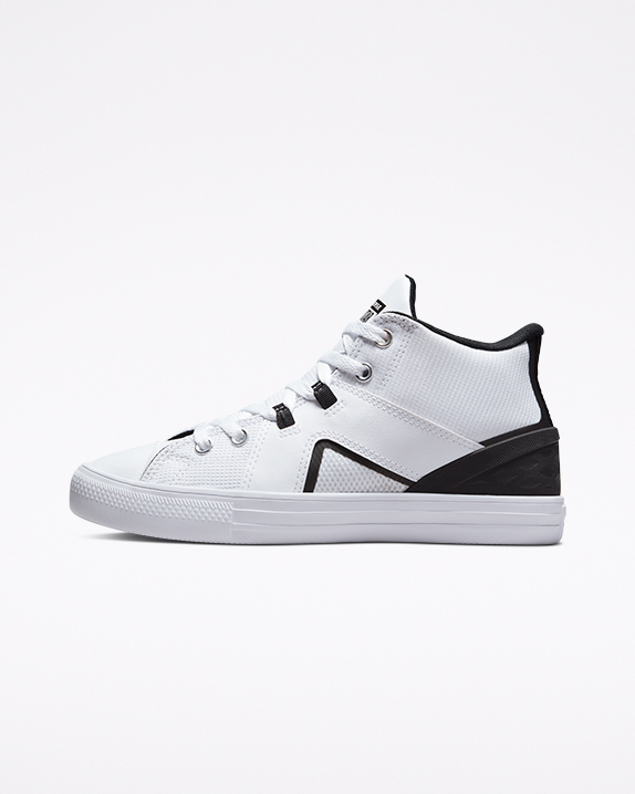 White Converse Chuck Taylor All Star Flux Ultra Mid | A44367A