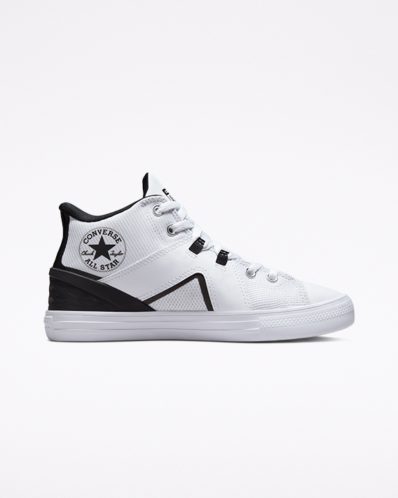 White Converse Chuck Taylor All Star Flux Ultra Mid | A44367A