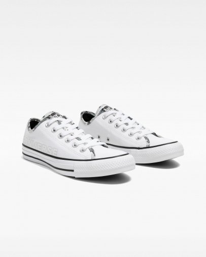 White Converse Chuck Taylor All Star Low Top | A81756R