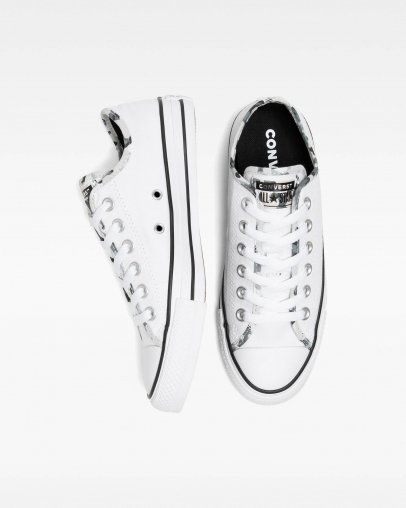 White Converse Chuck Taylor All Star Low Top | A81756R