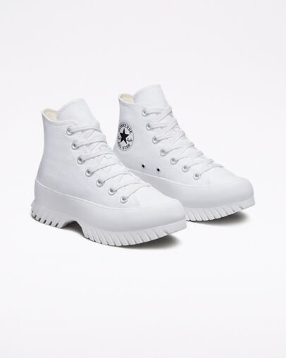 White Converse Chuck Taylor All Star Lugged 2.0 High Top | A07855F