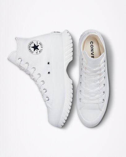 White Converse Chuck Taylor All Star Lugged 2.0 High Top | A07855F