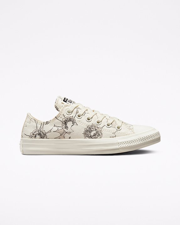 White Converse Chuck Taylor All Star Summer Florals Low Top | A28317Q