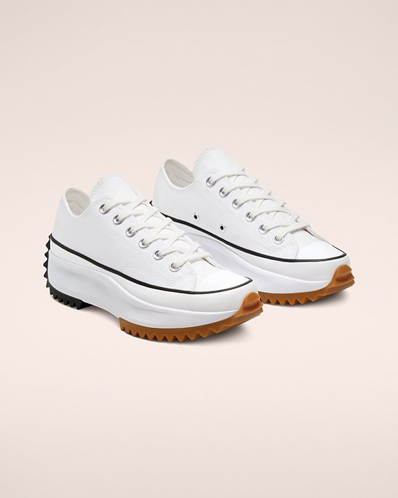 White Converse Run Star Hike Low Top | A86594R