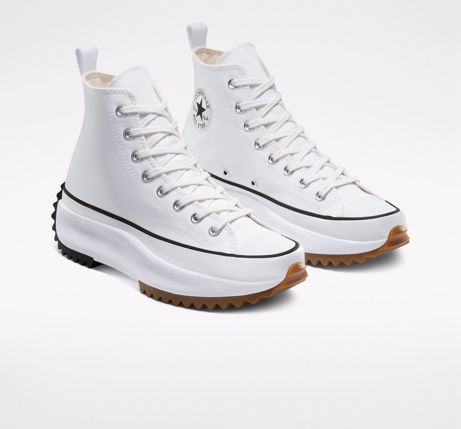 White Converse Run Star Hike Platform | A24715U