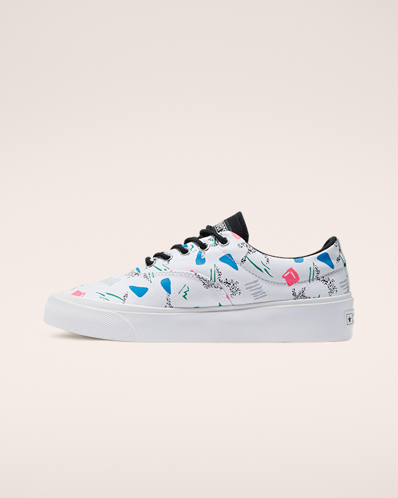 White Converse Skid Grip 80's Archve Low Top | A92292N