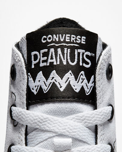 White Converse x Peanuts Chuck Taylor All Star High Top | A60046R