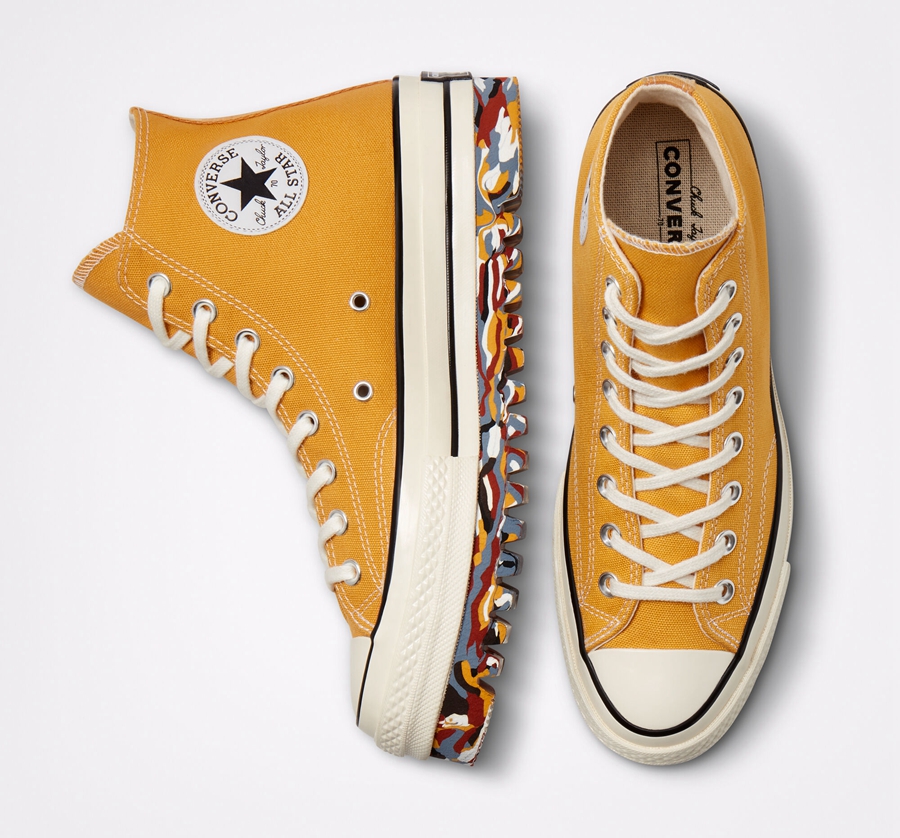 Yellow Converse Chuck 70 LTD Trek Canvas | A20468Z