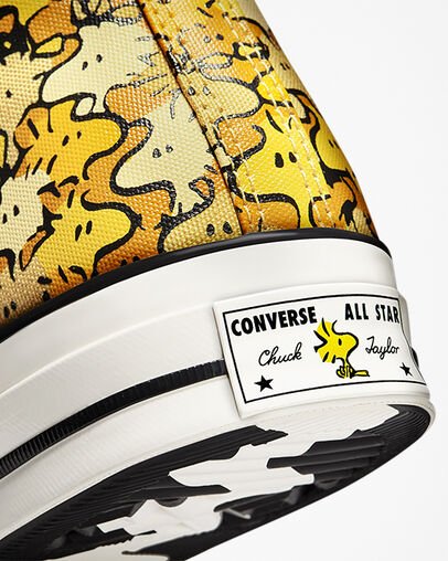 Yellow Converse x Peanuts Chuck 70 High Top | A38670Y